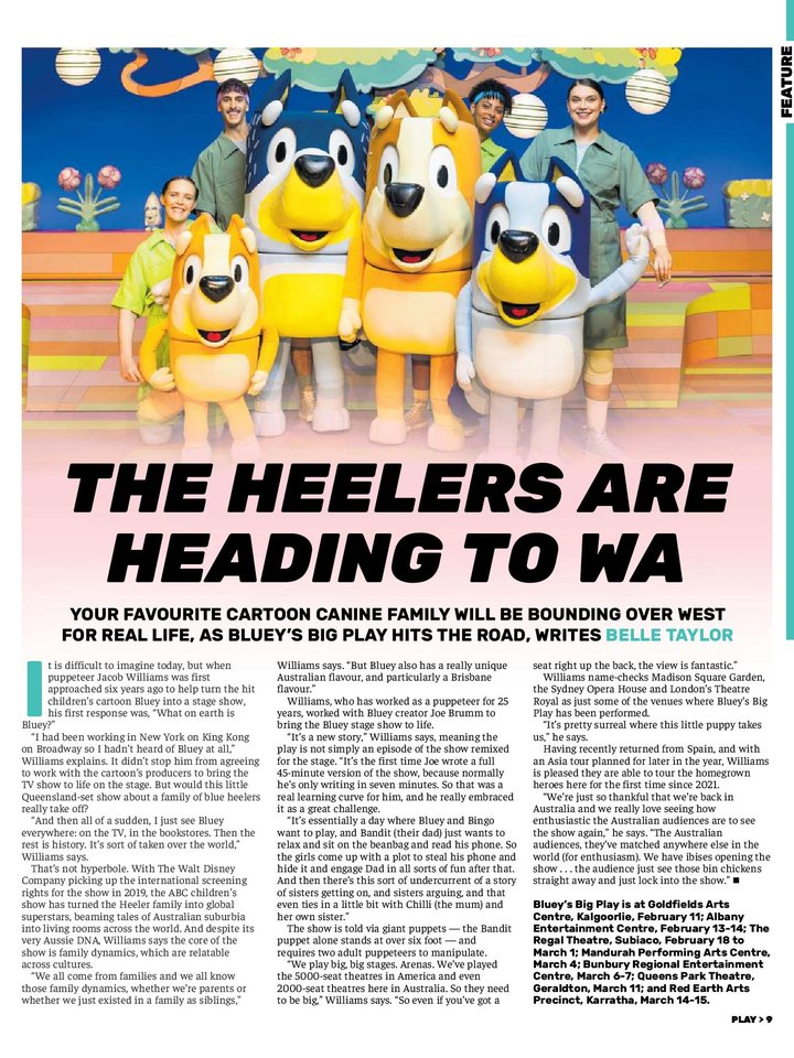 Estellar coverage in The West Australian